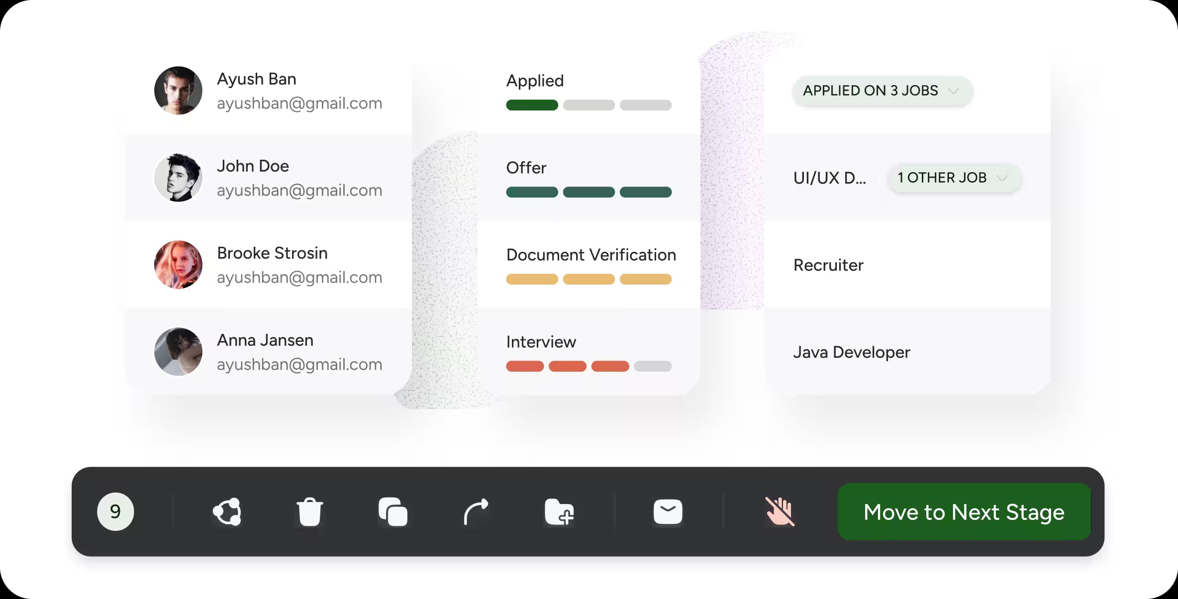 Access All Candidate Information Quickly